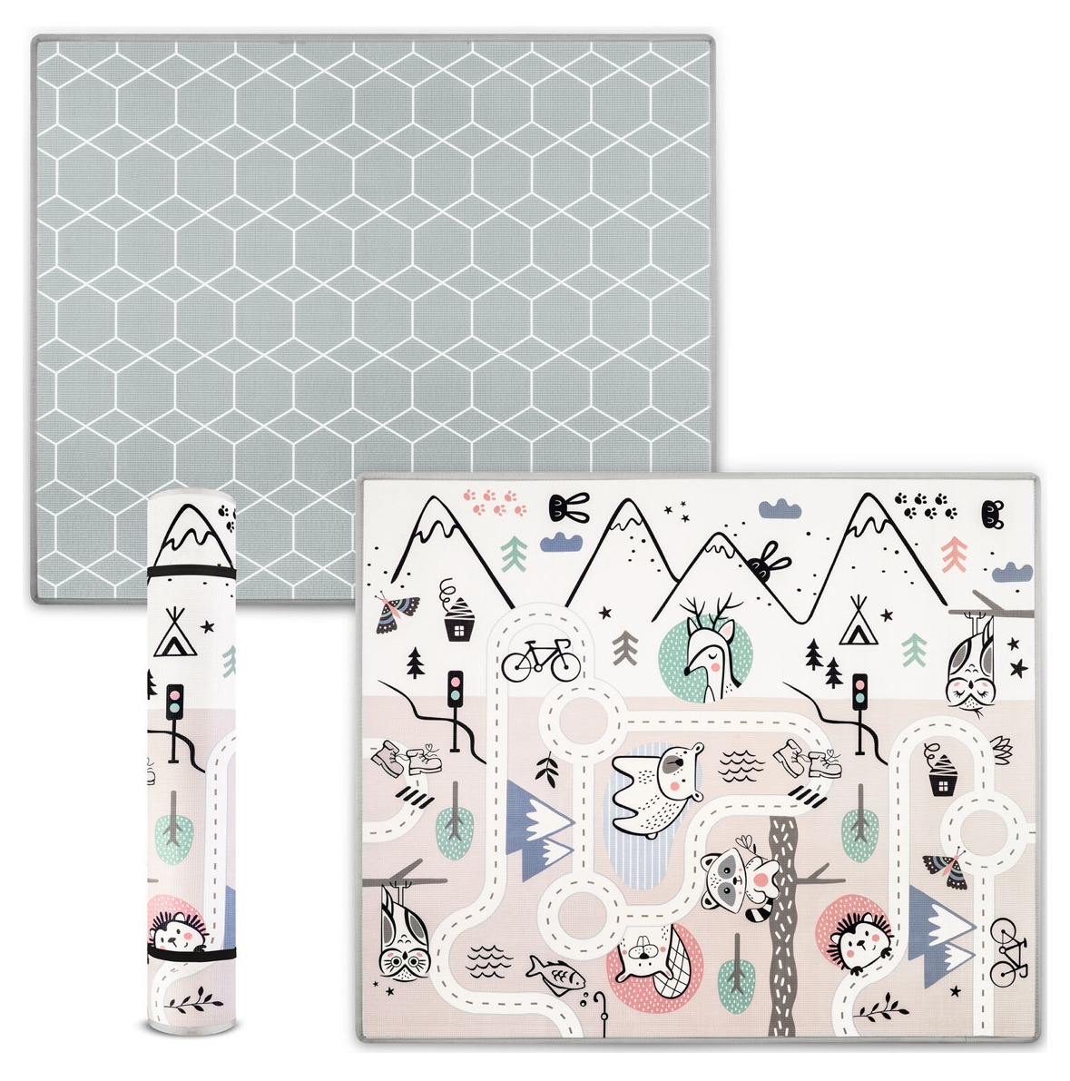 Mata piankowa NUKIDO Zwijana NK-342 180 x 150 cm