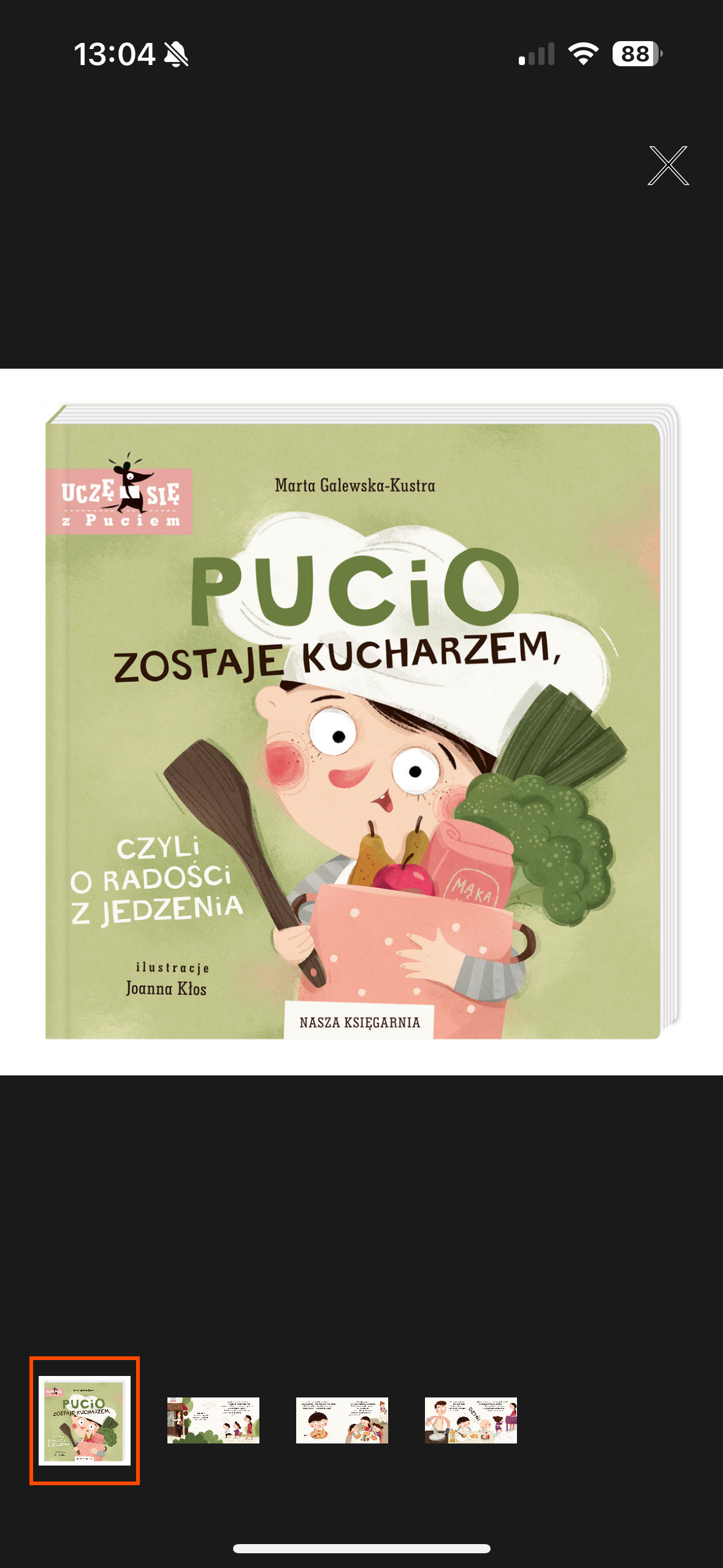Pucio zostaje kucharzem