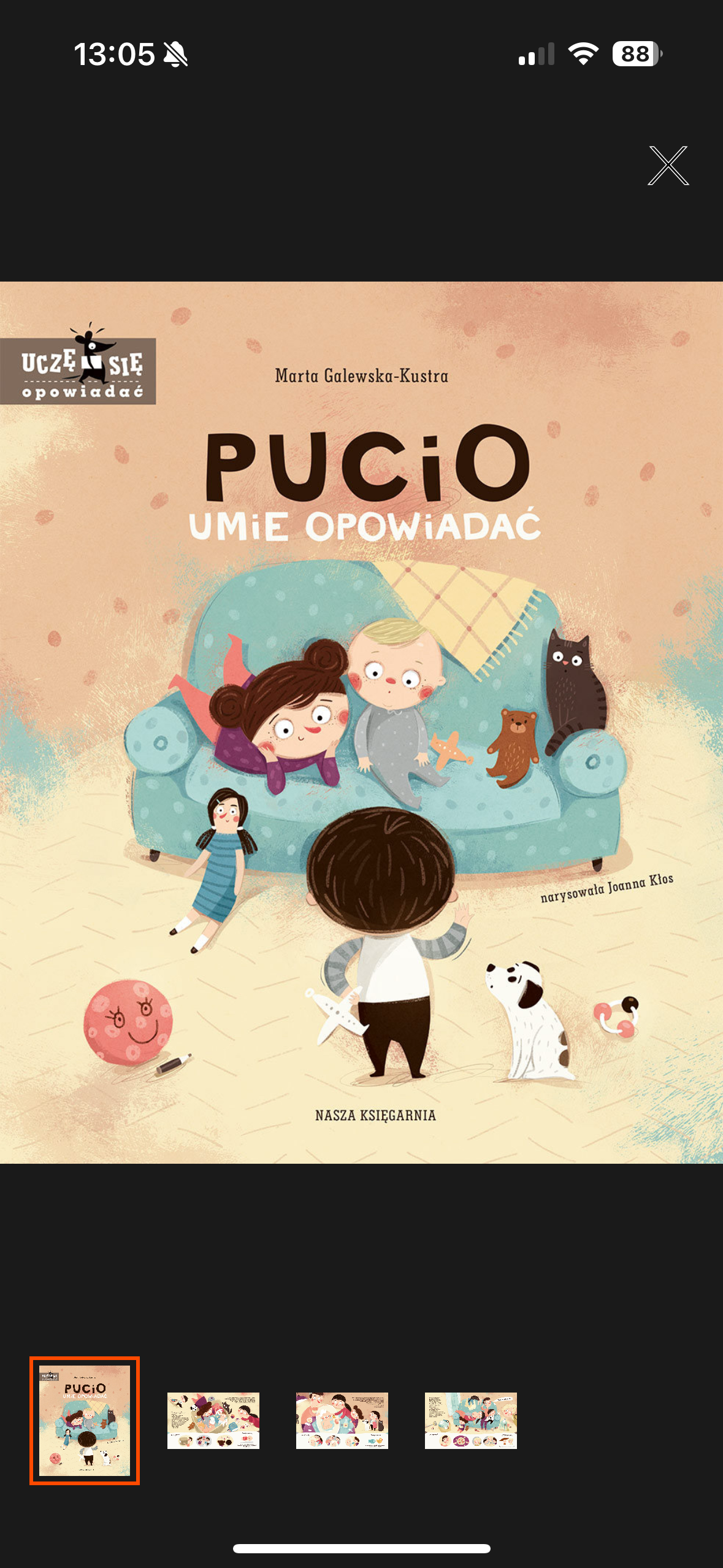 Pucio umie opowiadać 