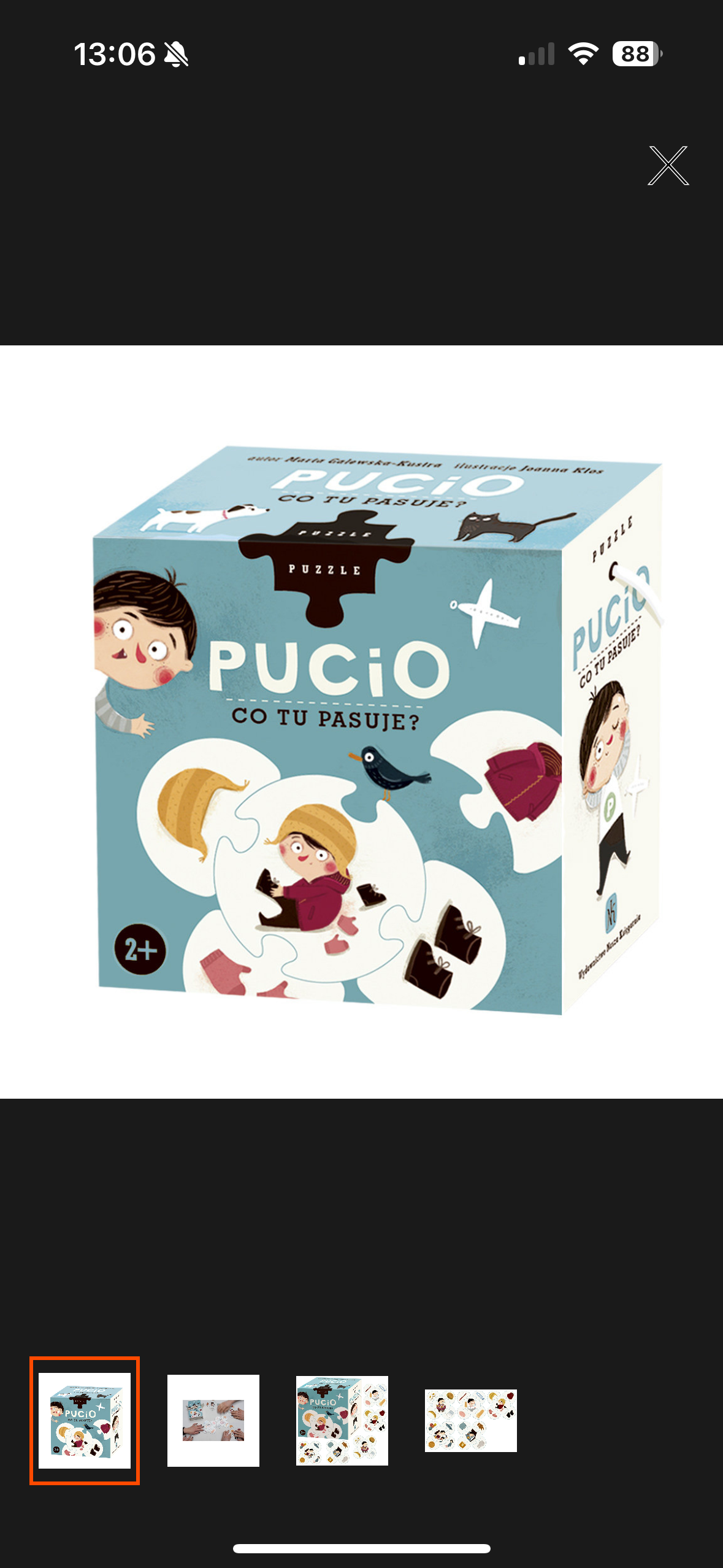 Pucio co tu pasuje? Puzzle 