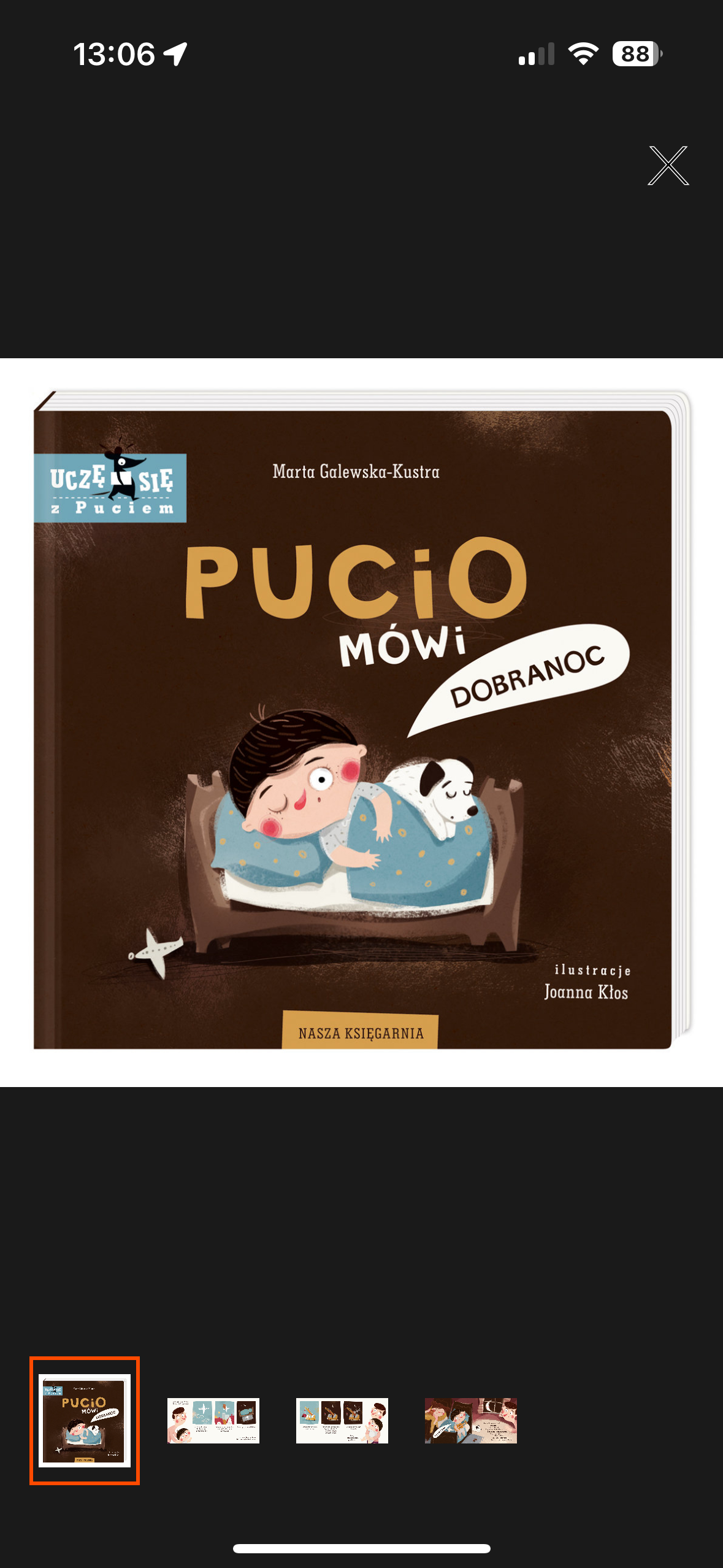 Pucio mówi dobranoc 