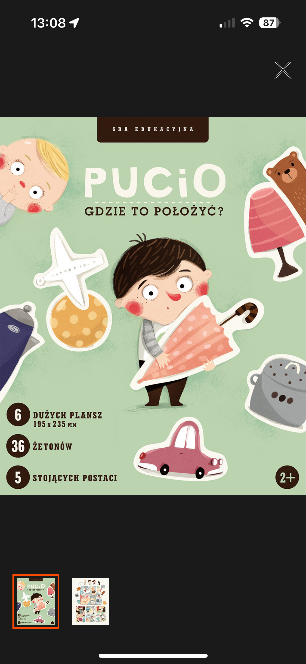 Pucio gdzie to położyć?