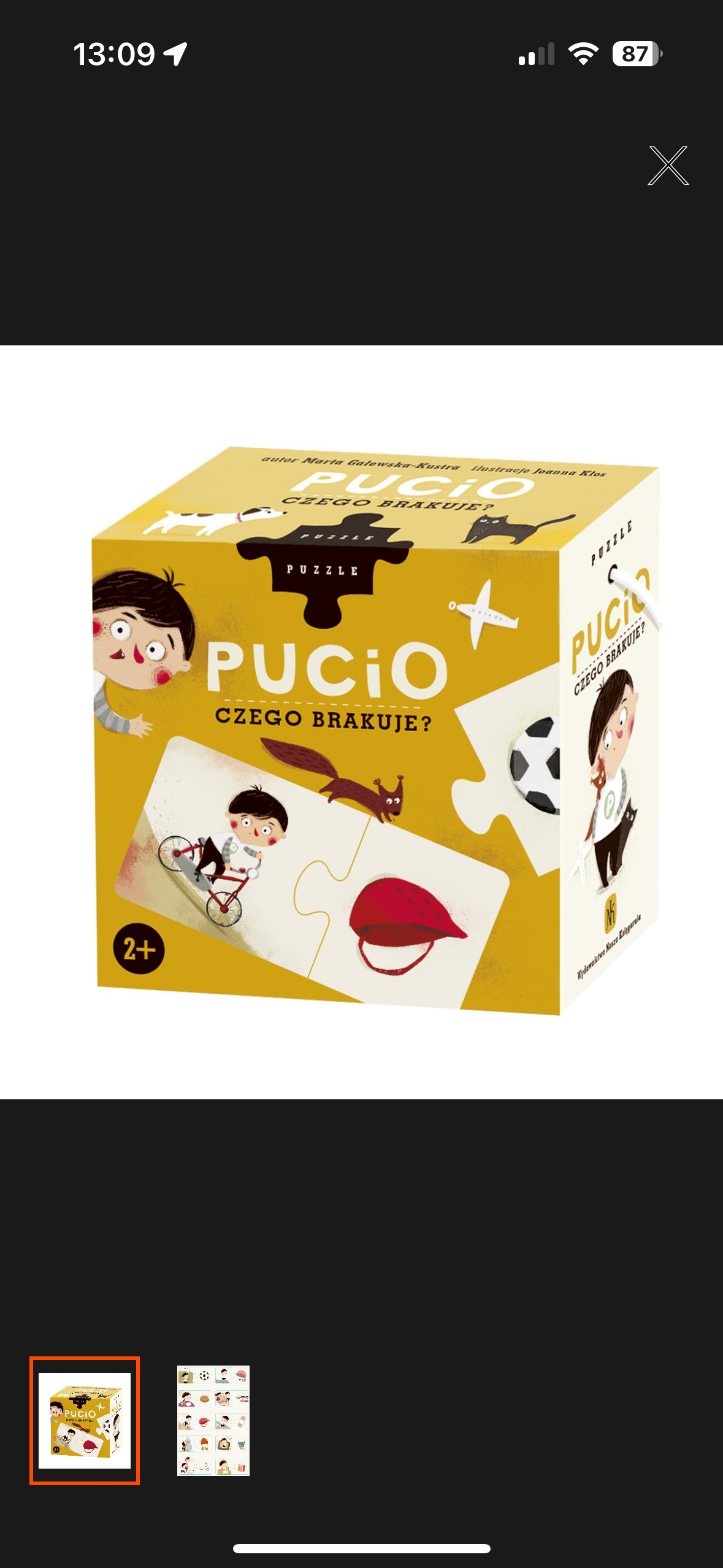 Pucio czego brakuje? Puzzle