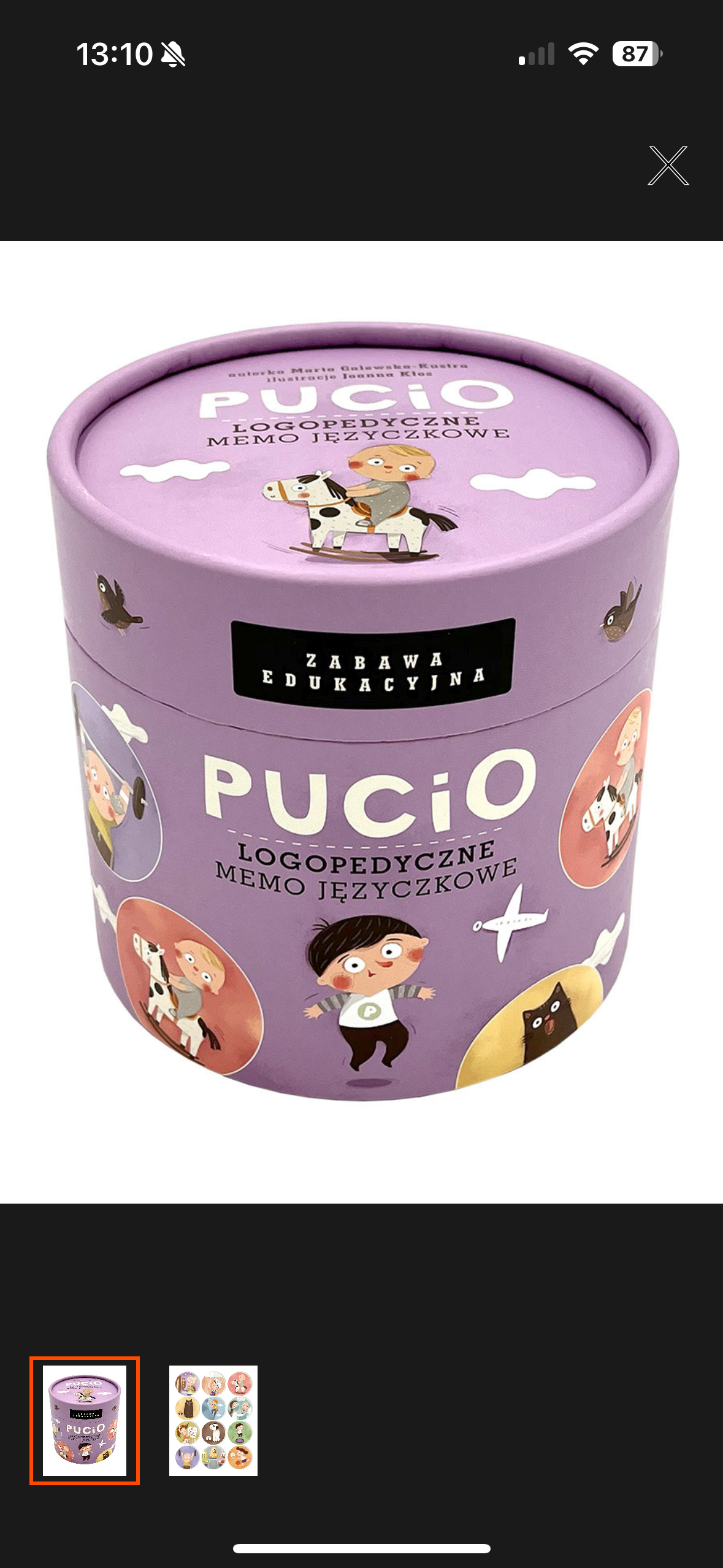 Pucio logopedyczne memo języczkowe 